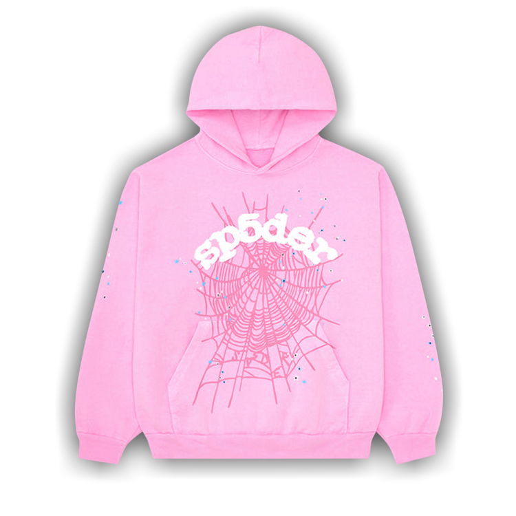 Buy Sp5der OG Web Hoodie 'Pink' - SP5 PINKOG HD | GOAT