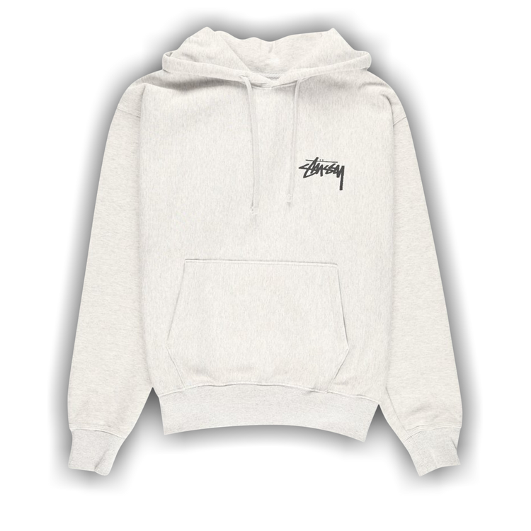 Buy Stussy Classic Dot Hoodie 'Ash Heather' - 1924929 ASH | GOAT