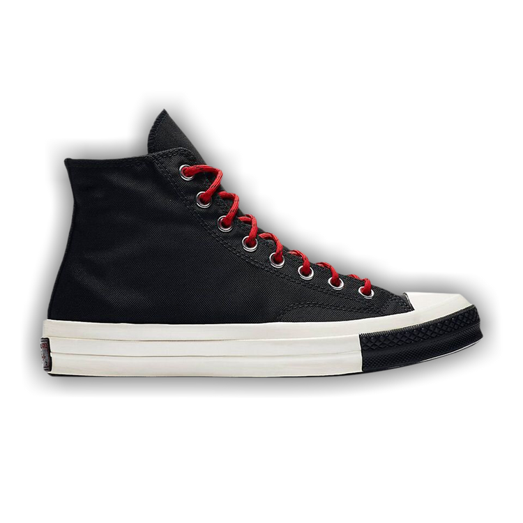 Chuck 70 Trek Tech High Black Enamel Red