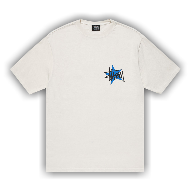 Buy Stussy Star Tee Pigment Dyed 'Natural' - 1904944H NATU