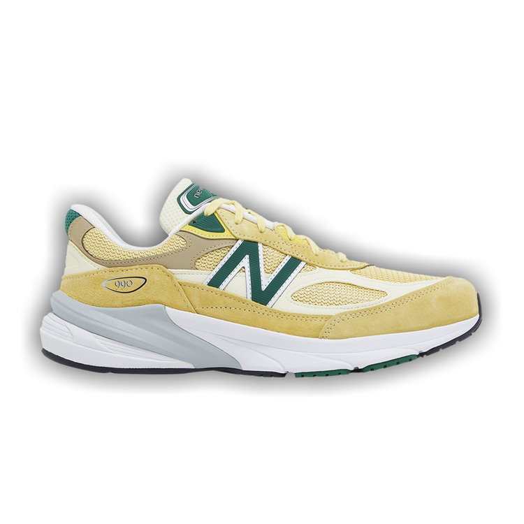 NWT 990v6 Teddy Santis Made in the USA Collection pale yellow/sulphur green New Balance 990v6 Made in USA x Teddy Santis Low Sulphur  main image 4