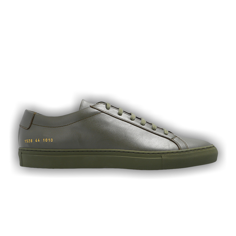 Buy Common Projects Achilles Low Olive 1528 1010 GOAT UK