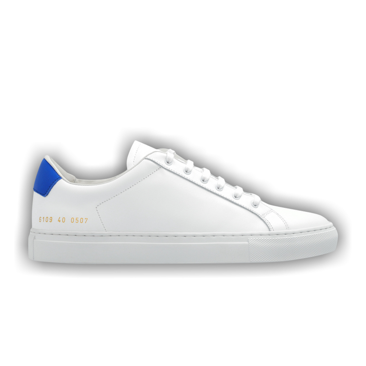 ◆Common Projects ◆ Retro Low Sneakers White Blue 61090507 Buy Common Projects Wmns Retro Low 'White Blue' - 6109 0507