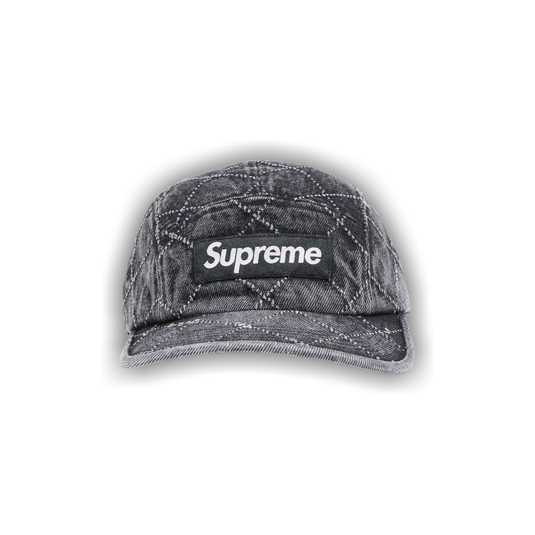 Buy Supreme Punched Denim Camp Cap 'Black' - FW23H105 BLACK