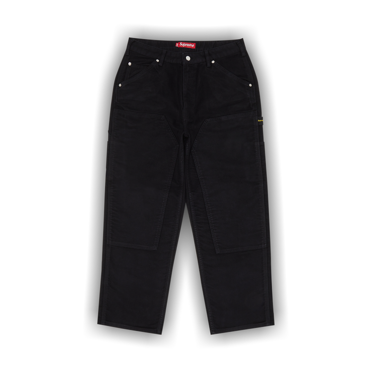 Buy Supreme Moleskin Double Knee Painter Pant 'Black