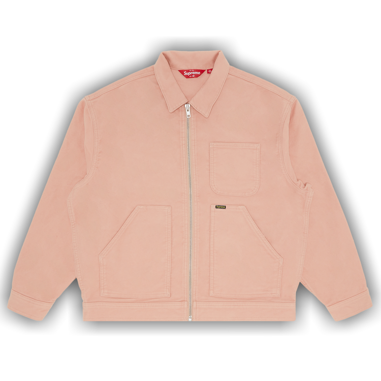 Buy Supreme Moleskin Work Jacket Dusty Pink FW23J93 DUSTY PINK GOAT CA