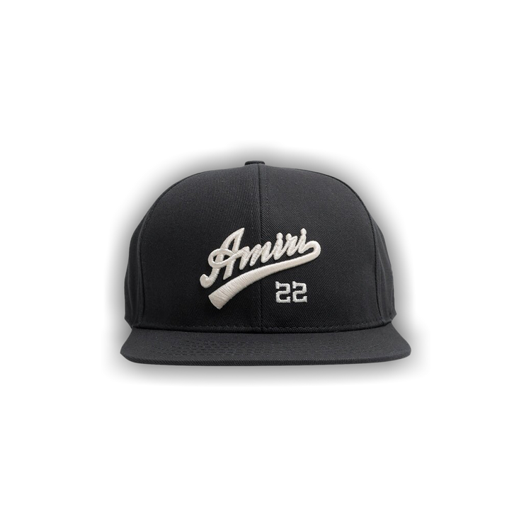 Buy Amiri 22 Fitted Hat 'Black' - SS23MAH015 001 BLAC | GOAT