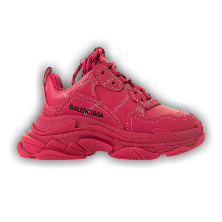 Buy Balenciaga Triple S Sneaker Kids 'Allover Logo - Pink 