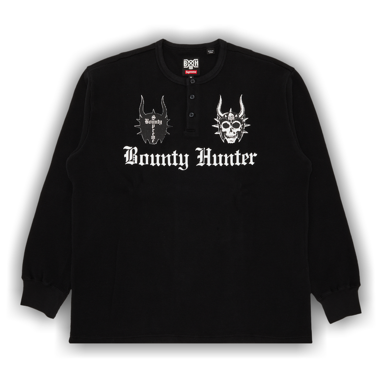 Buy Supreme x Bounty Hunter Thermal Henley Long-Sleeve Top