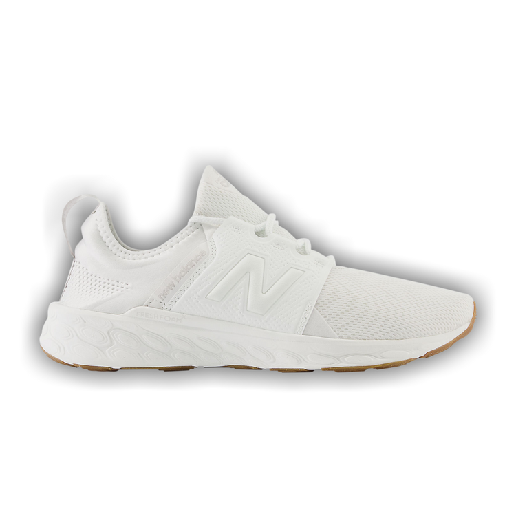 White new balance fresh foam cruz clearance