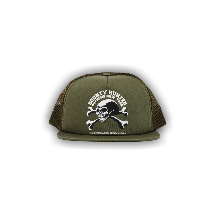 Buy Supreme x Bounty Hunter Mesh Back 5-Panel 'Olive' - FW23H18