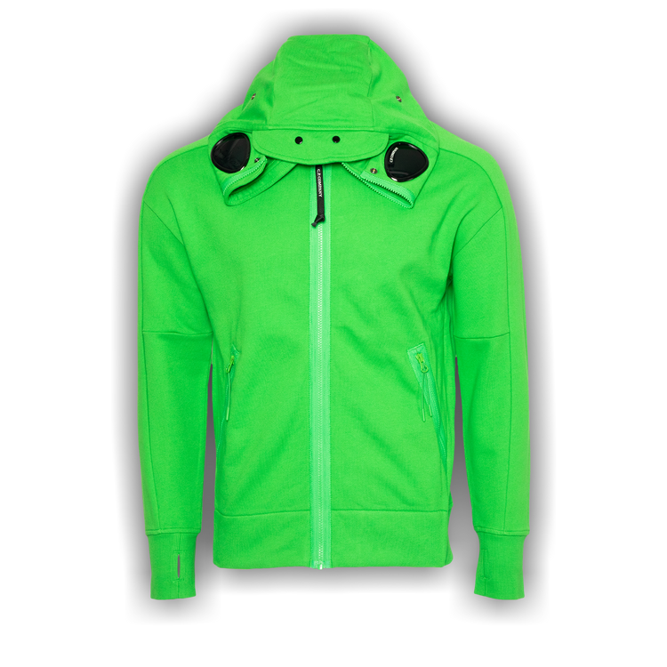 トップス cpcompany Buy C.P. Company Diagonal Raised Fleece Explorer Goggle Hoodie