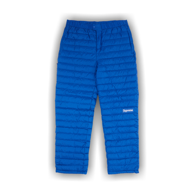 Buy Supreme Micro Down Pant Royal FW23P73 ROYAL GOAT UK