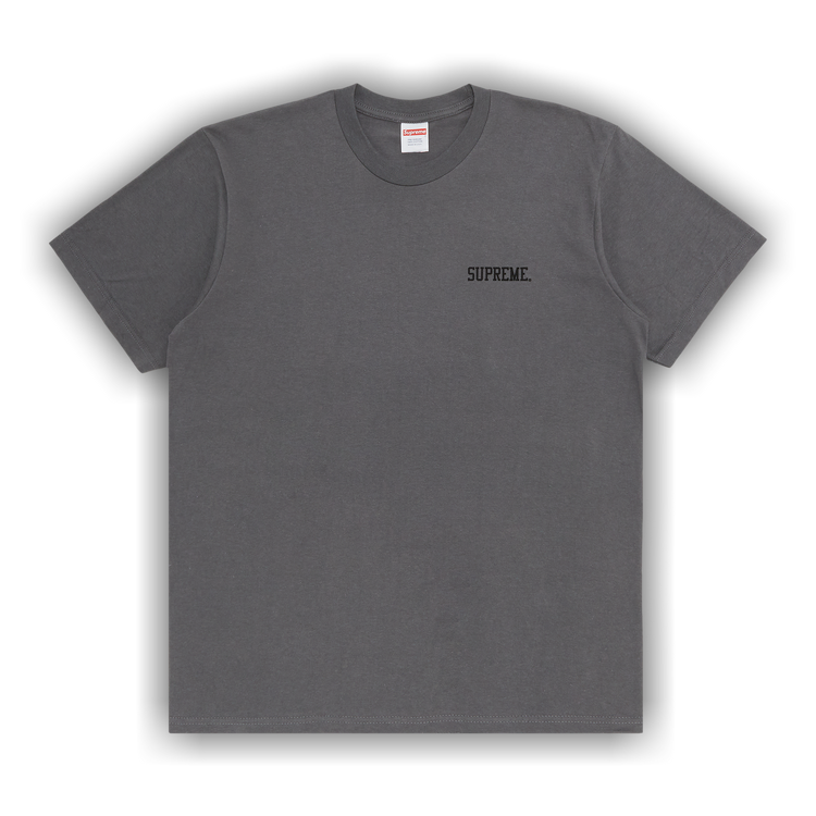 Buy Supreme Fighter Tee 'Charcoal' - FW23T16 CHARCOAL | GOAT