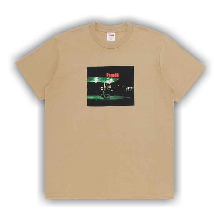 Buy Supreme Hell Tee 'Khaki' - FW23T28 KHAKI | GOAT