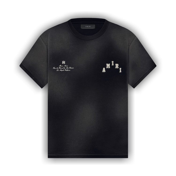Buy Amiri Vintage Collegiate Tee 'Black' - PF23MJG008 001
