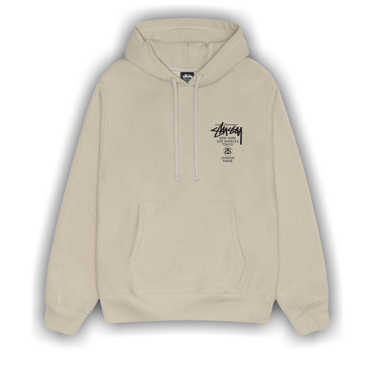 Buy Stussy World Tour Hoodie Khaki 3923792 KHAK GOAT DE