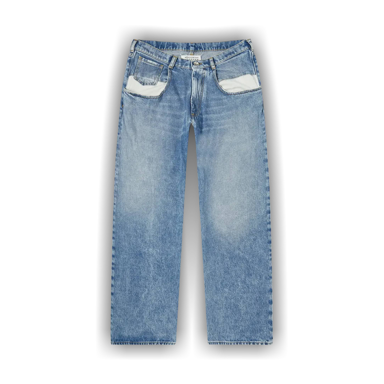 Buy Maison Margiela Pocket Detail Oversize Jeans 'Black