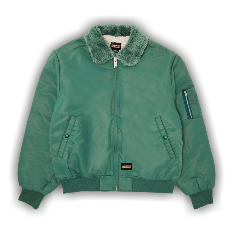 Buy Supreme x Dickies Fur Collar Bomber Jacket 'Work Green 