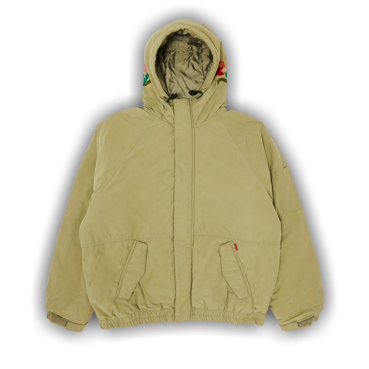 Buy Supreme Needlepoint Hooded Jacket 'Olive' - FW23J40 OLIVE