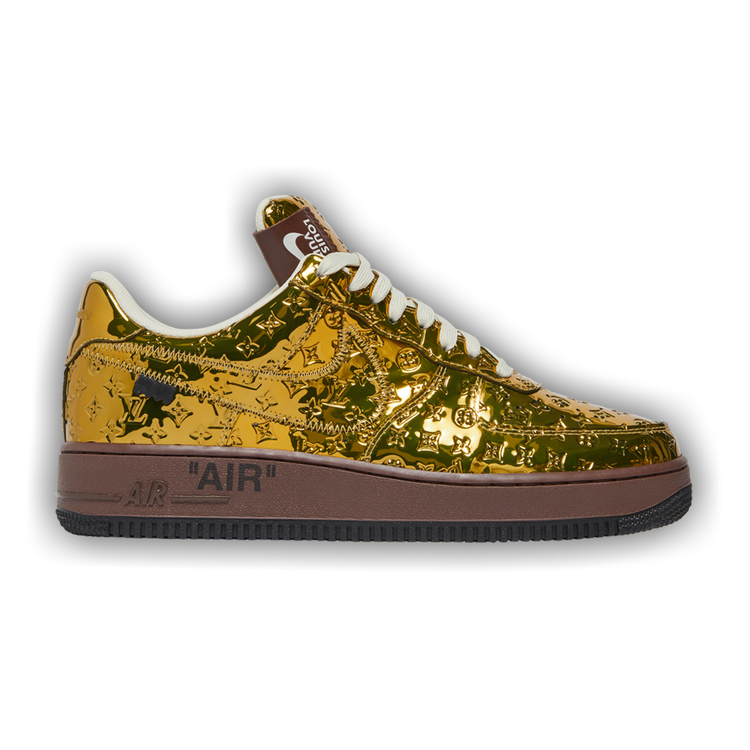 Buy the Louis Vuitton x Nike Air Force 1 Gold today at our online