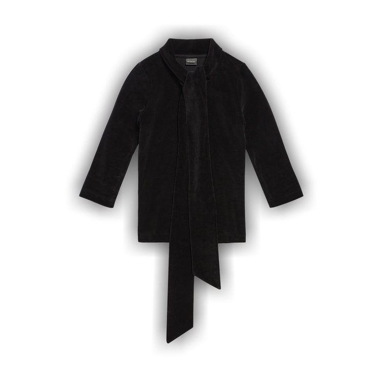 Tシャツ・カットソー BALENCIAGA FW23 Scarf Turtleneck (768074TNV61 1000) Buy Balenciaga Scarf Turtleneck 'Black' - 768074 TNV61 1000