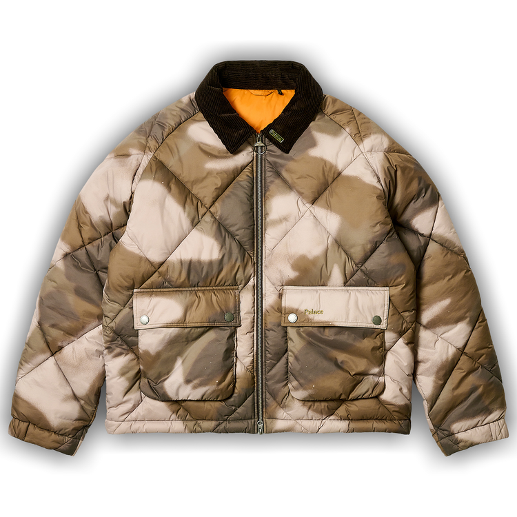 Buy Barbour x Palace Dom Quilted Jacket 'Camo' - MQU1781GN31 | GOAT