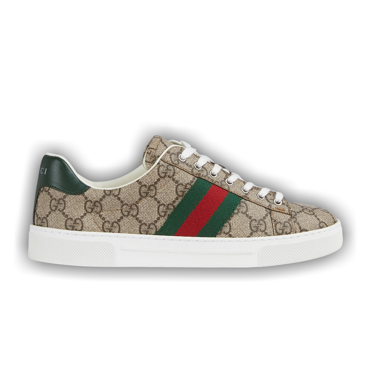 Buy Gucci Wmns Ace GG Crystal Canvas Beige 760774 FACMZ 9746 GOAT CA