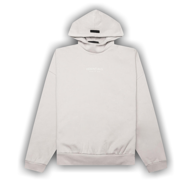 Size xxs Fear of God Essentials Hoodie 'Silver Cloud'
