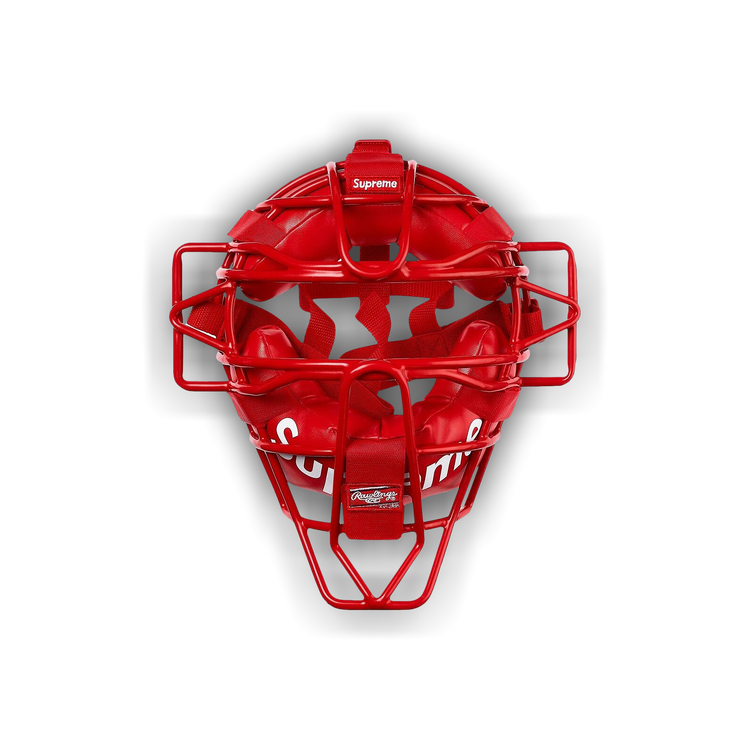 防具 Supreme - supreme Rawlings Catcher&#39;s Mask Red Supreme®/Rawlings® Catcher's Mask – Supreme