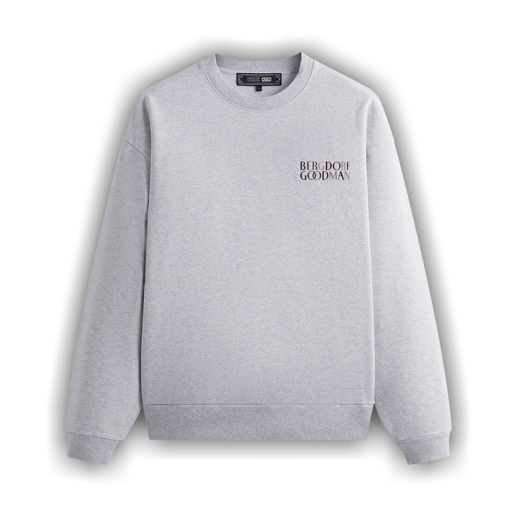 Buy Kith For Bergdorf Goodman Nelson Crewneck 'Light Heather
