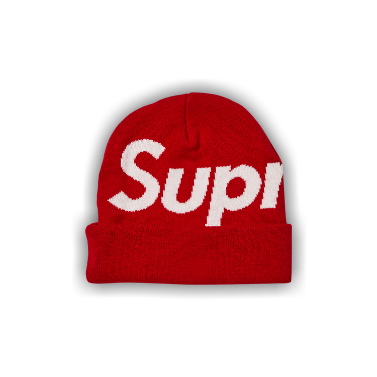 Supreme Bandana Big Logo Beanie Red - FW24 - US