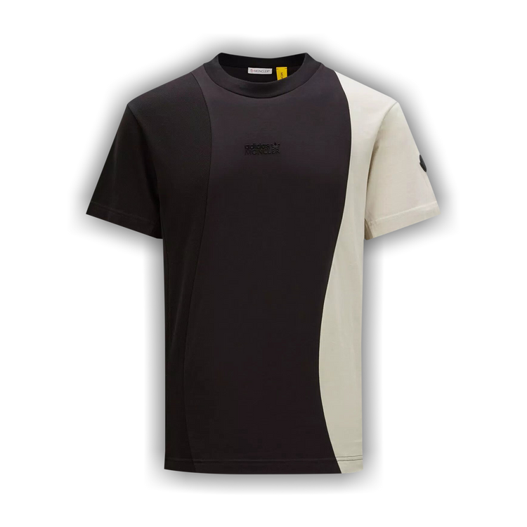 Moncler Men's x adidas Originals Panel T-Shirt in Black
