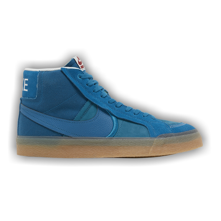Nike blazer mid premium Blauw deals