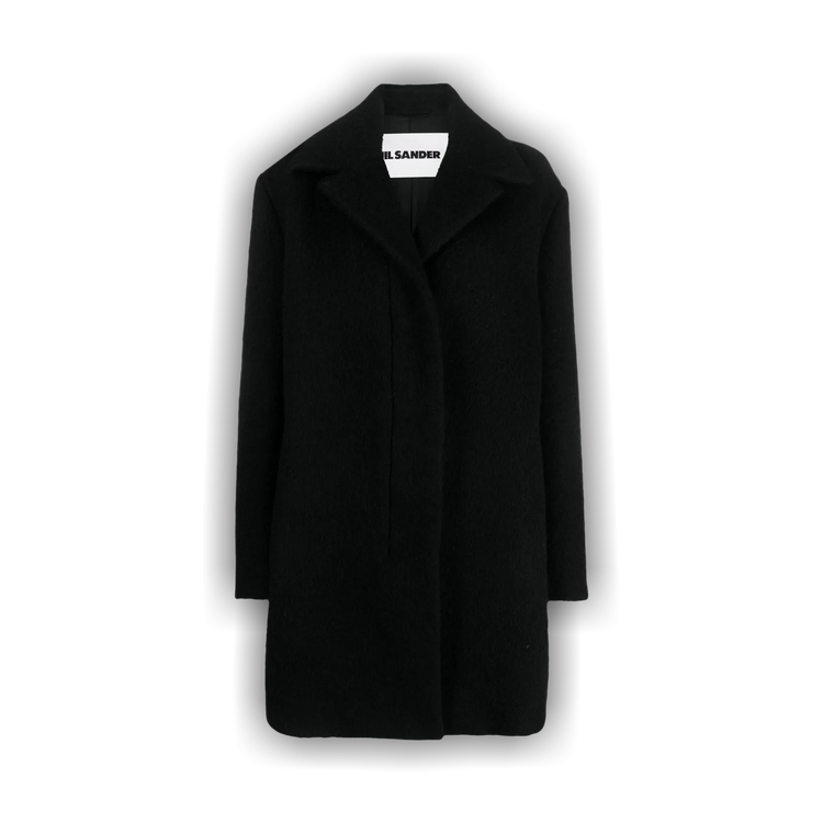 Buy Jil Sander Oversized Single Breasted Caban Peacoat