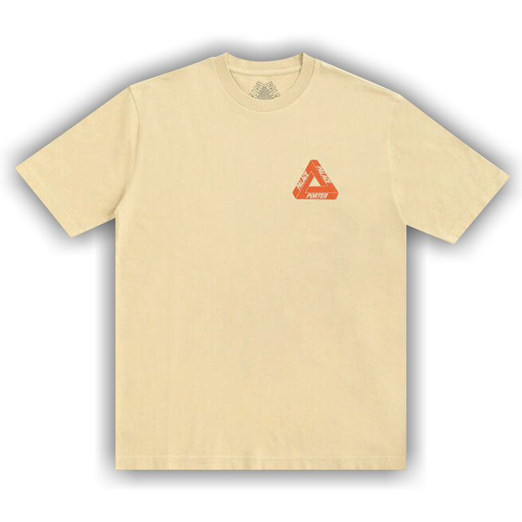 Buy Palace x Porter Tri-Ferg Bell Boy T-Shirt 'Sand' - P22TS447 | GOAT