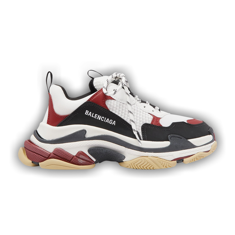 Buy Balenciaga Wmns Triple S Sneaker Black Crimson 524039 W09OM 1073 GOAT CA
