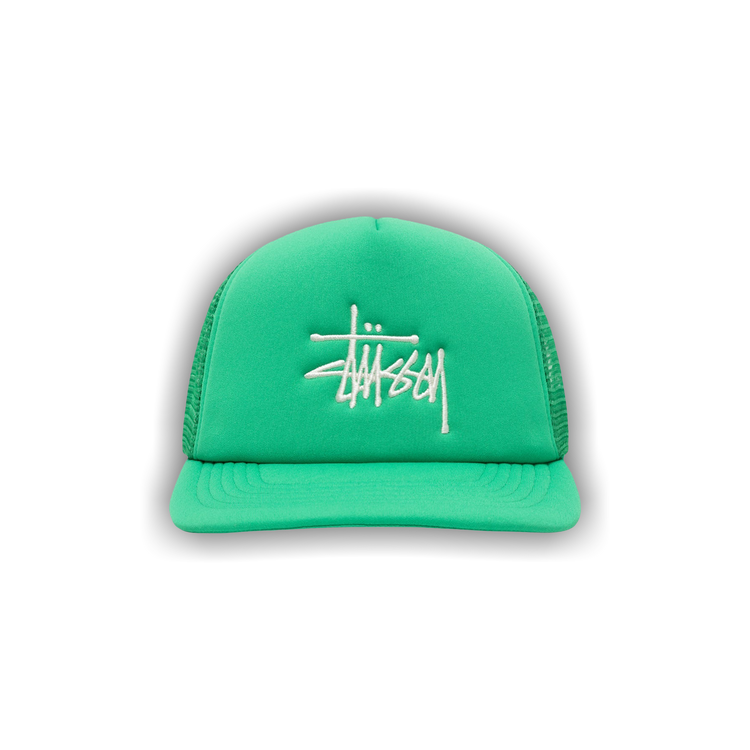 人気定番 Stussy Buy Trucker Green 'Kelly Snapback Basic Big 帽子