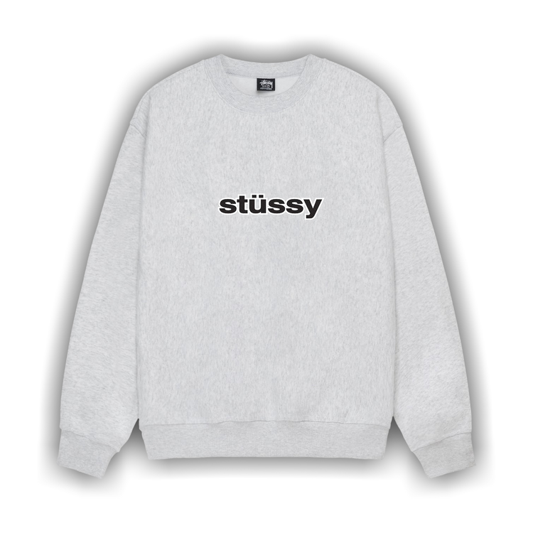 Buy Stussy SS Link Crew Ash Heather 1914970 ASH GOAT