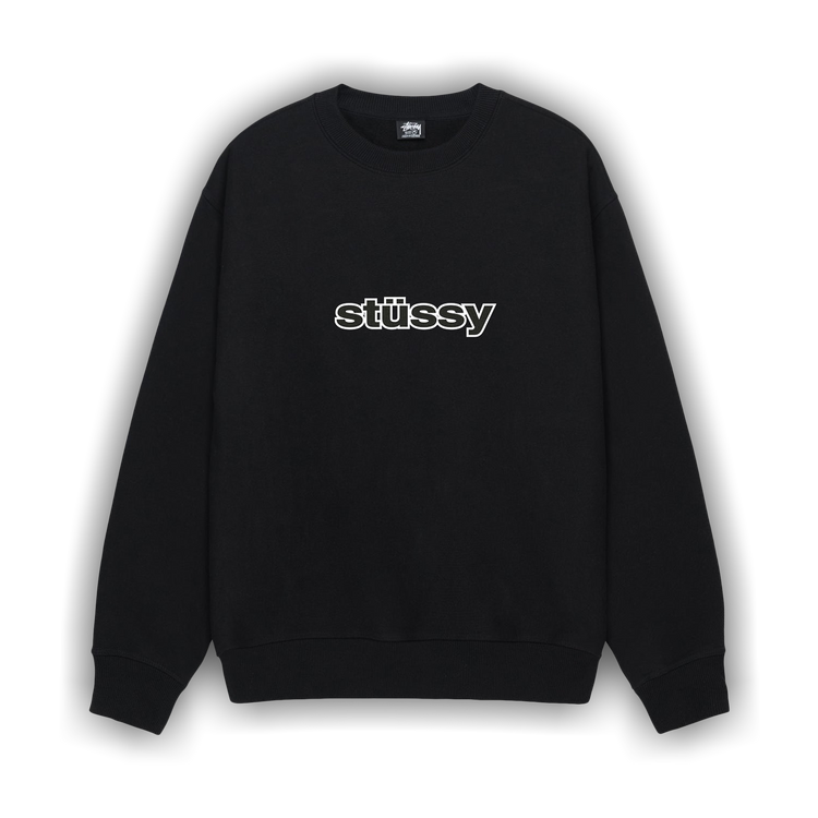 Buy Stussy SS-Link Crew 'Black' - 1914970 BLAC | GOAT