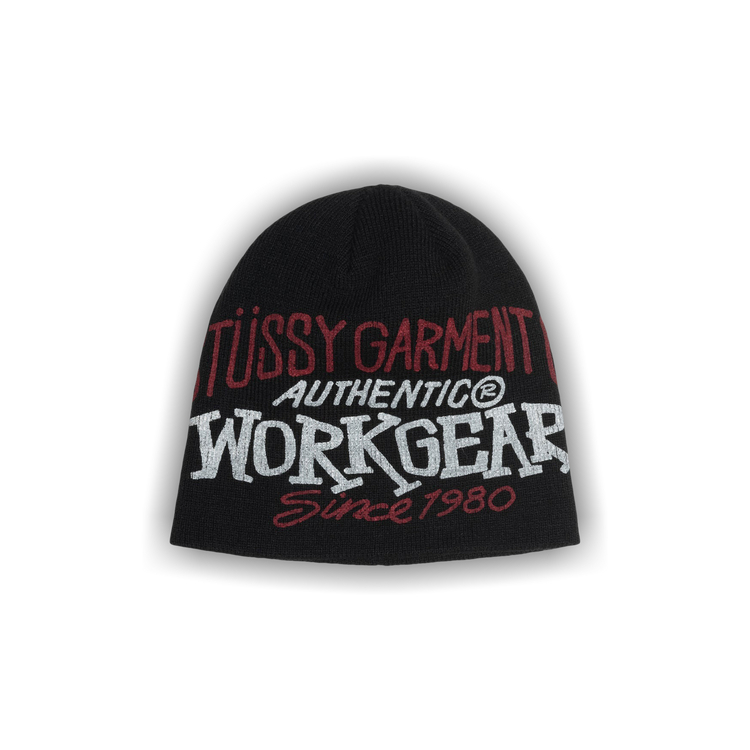 Buy Stussy Workgear Print Skullcap 'Black' - 1321183 BLAC | GOAT