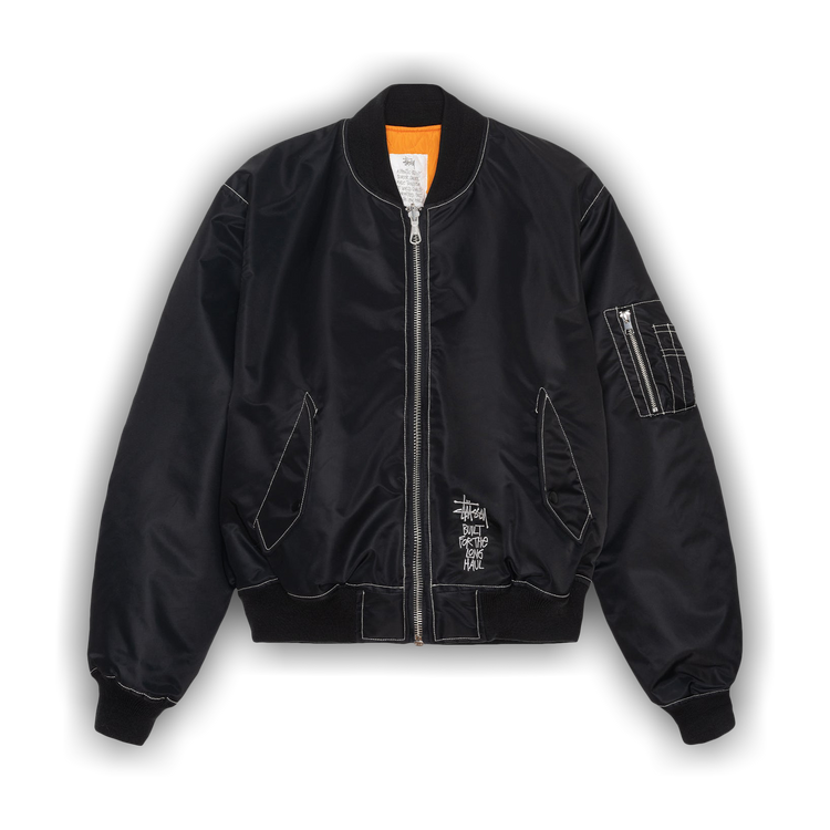 [STUSSY]★25SS★韓国人気★LIGHTWEIGHT COTTON BOMBER Stussy Lightweight Cotton Bomber Jacket Olive Men's - SS25 - US