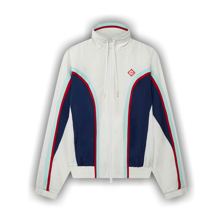 Casablanca MPF25JTP29303OFFWHITE 関税送料込 Buy Casablanca Side Panelled Shell Suit Track Jacket 'White