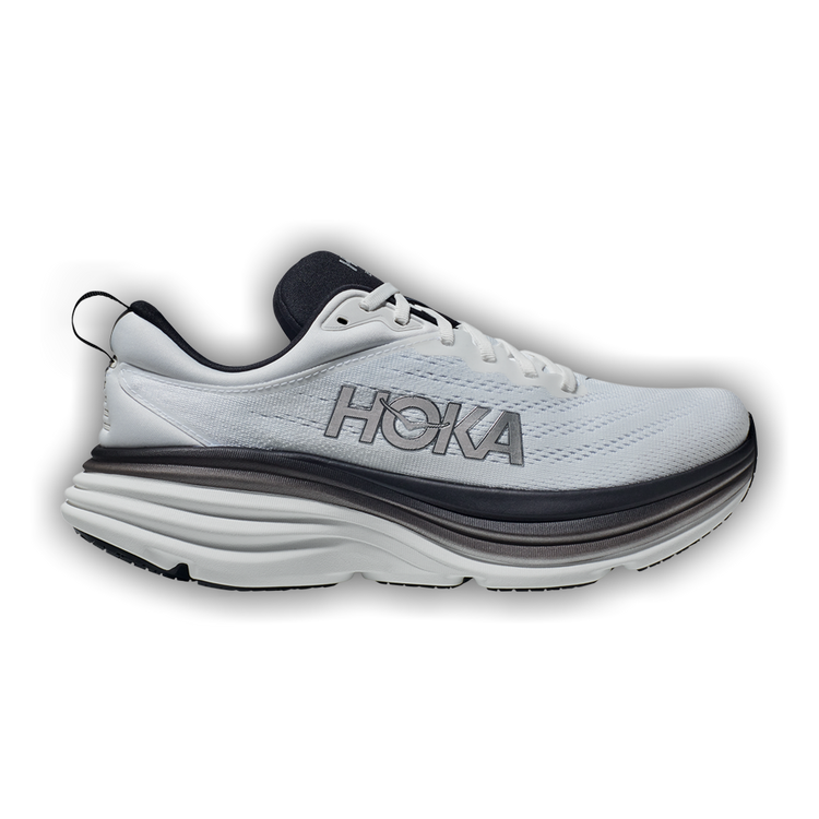 Buy HOKA Bondi 8 2E Wide 'White Black' - 1127953 WBLC | GOAT
