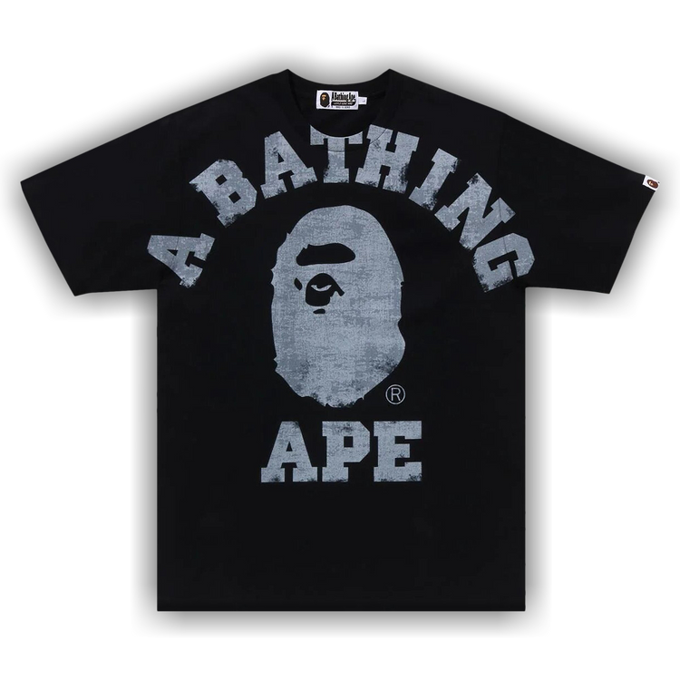 BAPE X MMJ 】SKULL CAMO COLLEGE RELAXED FIT TEE 15TH | bape.com
