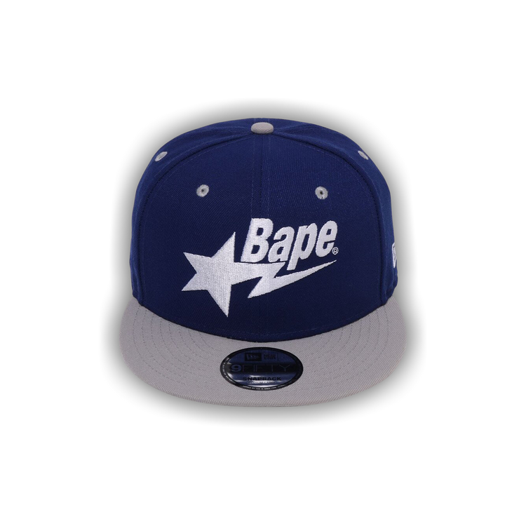 Buy BAPE Bapesta New Era 9FIFTY Cap 'Blue' - 1J83 180 907 BLUE | GOAT