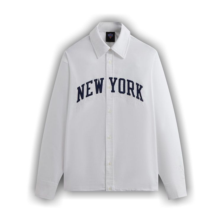 トップス Kith New York Knicks Carson Buttondown Buy Kith For The New York Knicks Carson Buttondown 'White