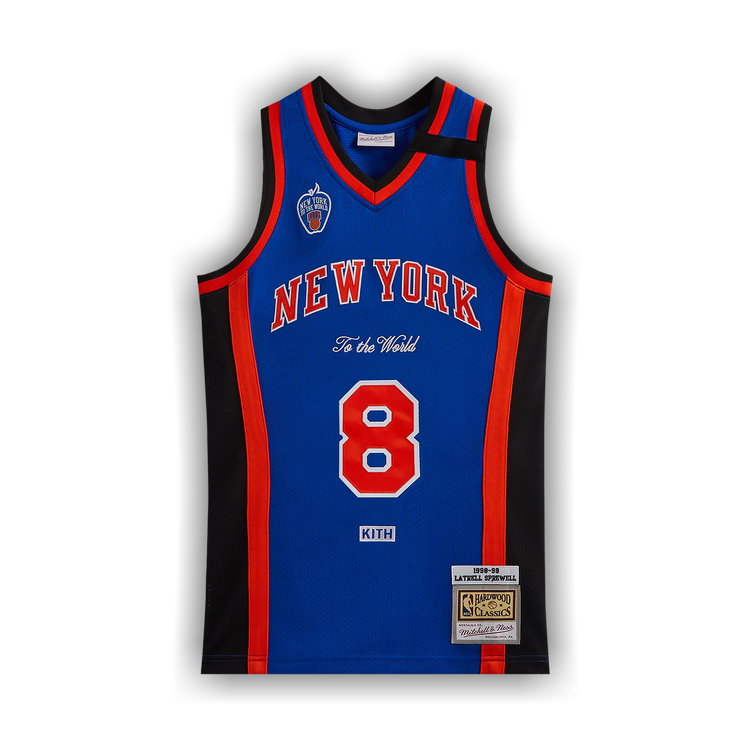 MITCHELL & NESS NBA HARDWOOD CLASSIC SWINGMAN NEW YORK KNICKS LATRELL -  Stay Fresh