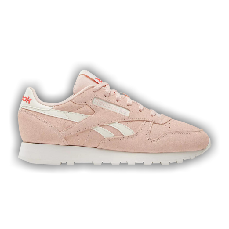 Reebok leather pink on sale