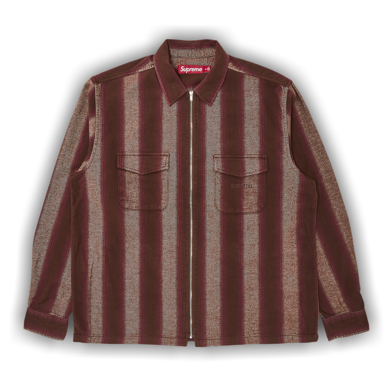 Supreme Stripe Button Up Polo XL 新品 Supreme - Stripe Button Up Polo - UG.SHAFT